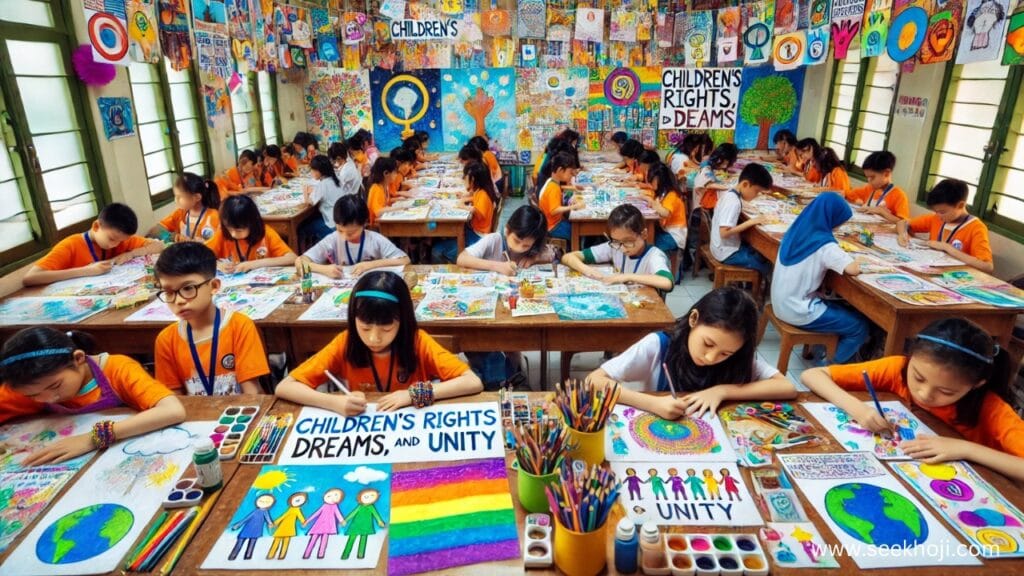 Children's Day 2024: Inspiring Messages, Celebration Ideas, and Activities for Students and Teachers 6 Art and Craft Competition - Children’s Rights Theme
