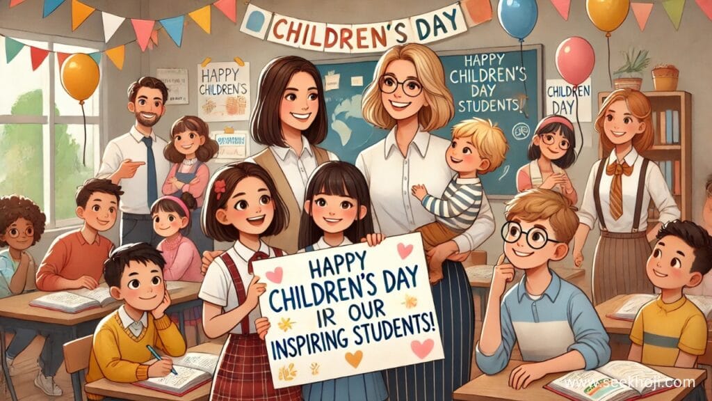 Children's Day 2024: Inspiring Messages, Celebration Ideas, and Activities for Students and Teachers 3 Short Messages for Children’s Day - For Teachers